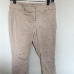 WHBM tan dress pants